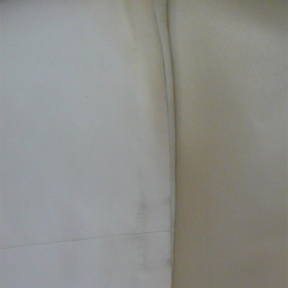 Bella Barmals Wedding Column Dress White Strapless Size 8 Bride - Picture 11 of 12